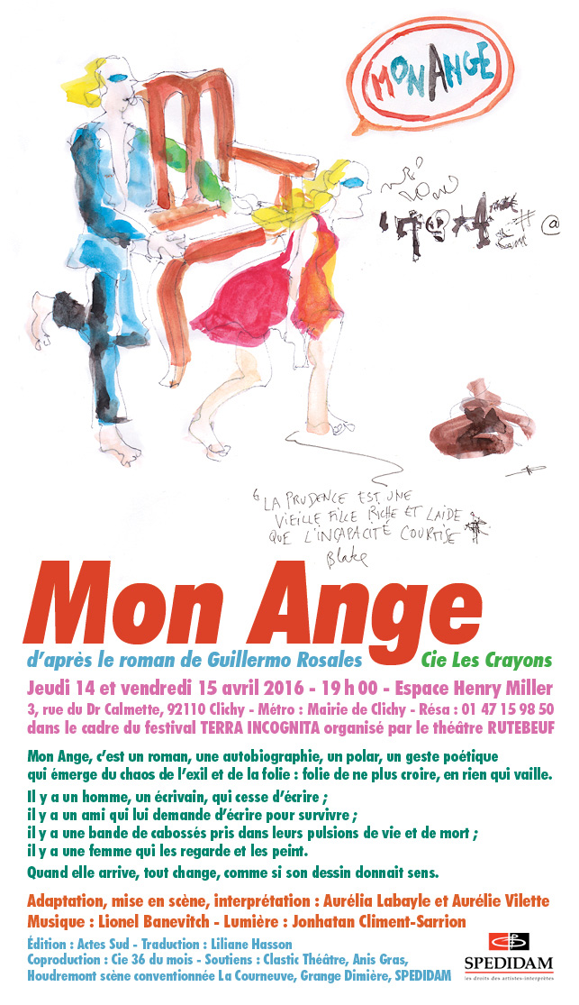 Mon Ange Festival Terra Incognita Théâtre Rutebeuf © Cie Les Crayons
